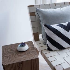Josh Micro voice control interface in a luxury living space