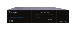 Front panel of an Araknis Networks 520-Series router
